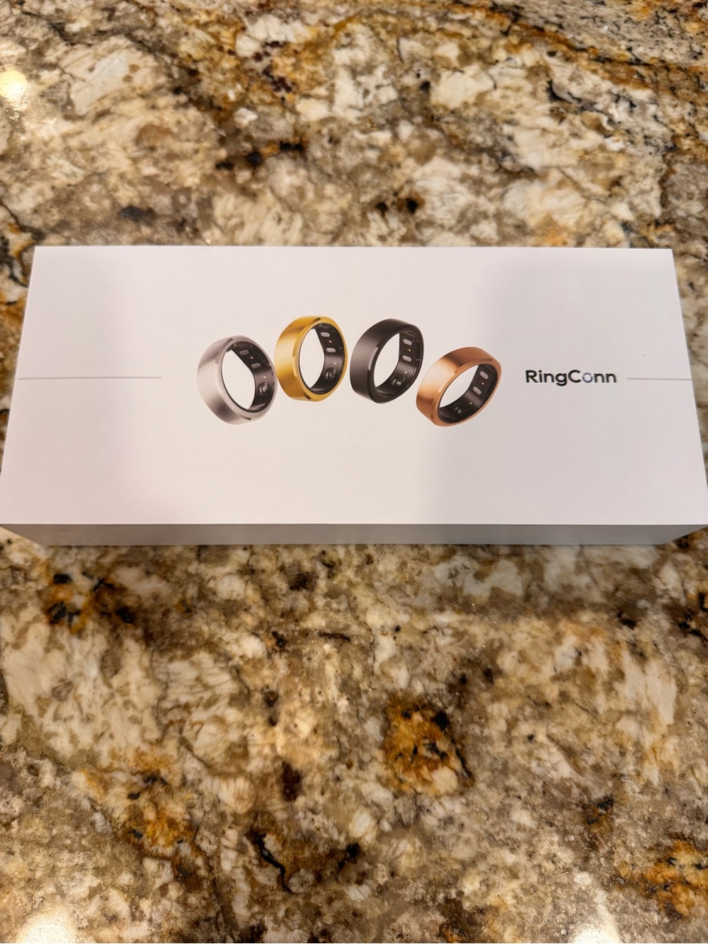RingConn Gen 2 Smart Ring Gold - Size 8